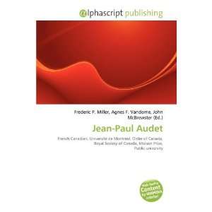  Jean Paul Audet (9786134332941): Frederic P. Miller, Agnes 