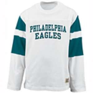    Mens Philadelphia Eagles L/S Pummel Tee: Sports & Outdoors