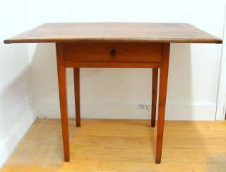 Antique Shaker Style Pine Tavern Table c. 1800s  