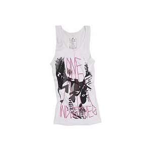    ONE INDUSTRIES WOMENS VERONICA TANK (LARGE) (WHITE): Automotive