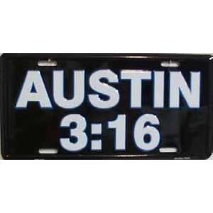  Austin 3:16 License Plates: Everything Else