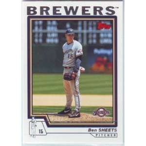 2004 Topps Baseball Milwaukee Brewers Team Set:  Sports 