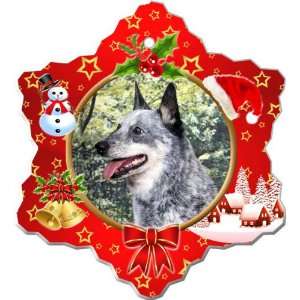  Australian Cattle Dog Porcelain Holiday Ornament