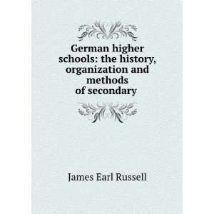   and methods of secondary . James Earl Russell  Books