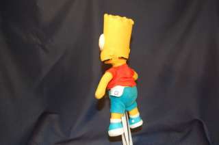 Bart Simpson Plush Applause Lovey Stuffed Doll  
