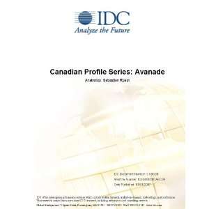  Canadian Profile Series Avanade David Senf Books
