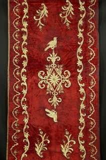 48 ANTIQUE OTTOMAN TURKISH VELVET&GOLD EMBROIDERY PILLOW COVER CASE 