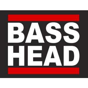 Dubstep Bassnectar Bass Head Electronic DJ Laptop Techno Vinyl Decal 