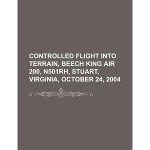  Controlled flight into terrain, Beech King Air 200, N501RH 