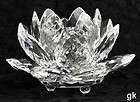 Beautiful Swarovski Small Water Lily Crystal Candle Hol