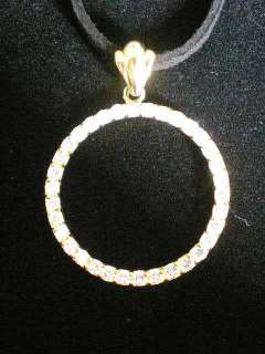   Park Lane~Sharper Image Pendant~Gold or Silvertone Jewelry~Circle NEW