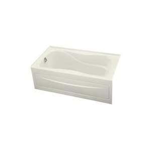   Wall Alcove Bath Tub with Integral Apron Tile Flange and Left Hand