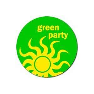  GREEN PARTY Pinback Button 1.25 Pin / Badge Everything 