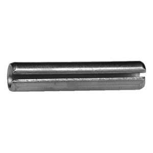 3/16 x 2 Plain Finish Steel Slotted Spring Pin, Pack of 