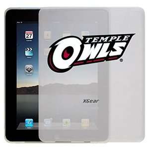  Temple Owls on iPad 1st Generation Xgear ThinShield Case 