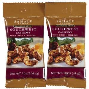 Sahale Snacks Southwest Cashews w/ Chili + Cheddar, 4 oz, 2 pk  
