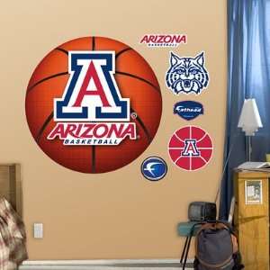  Arizona Wildcats Basketball Logo Fathead NIB Everything 