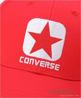 BN Converse Classic Ball Cap Hat (1111U332408) Red  