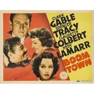  Boom Town   Movie Poster   27 x 40