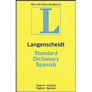   733520 Standard Spanish Dictionary   Plain