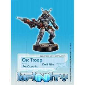    Infinity (#015) PanOceania Orc Troop Multi Rifle (1) Toys & Games