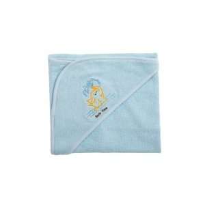  Baby Towel Hooded  Organic Blue Baby