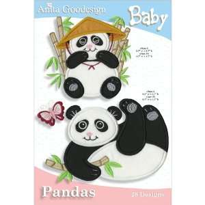  Anita Goodesign Baby Pandas: Arts, Crafts & Sewing
