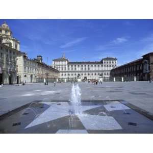 Piazza Castello, Turin, Piedmont, Italy, Europe Travel Photographic 