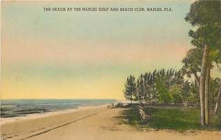 FL NAPLES BEACH AT GOLF CLUB EARLY R54343  