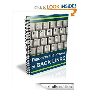 Discover The Power Of Back Links Joel Stevenson  Kindle 