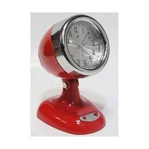  Retro Spot Light Alarm Clock RED Electronics