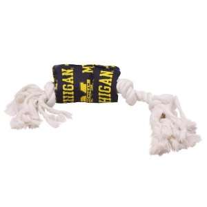  Michigan Wolverines Tug Rope Pet Toy: Sports & Outdoors