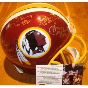   Greats Replica Helmet Jurgensen, Theismann, Kilmer,