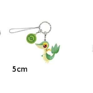  Pokemon Best Wish Tsutaja Phone Charm Strap 5cm Toys 