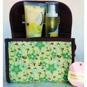    Essence of Beauty Citrus Coconut Beauty Bag Gift/Travel Set Beauty