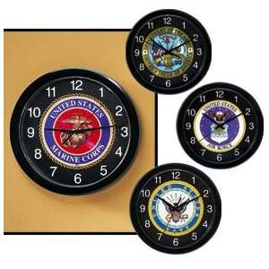  Military Wall Clock (Marines, Army, Navy & Air Force 