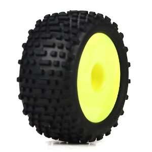  Wheel & Tire Set, Yellow: Micro Truggy: Toys & Games