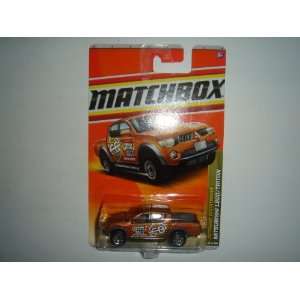  2011 Matchbox Mitsubishi L200/Triton Gold Brown #77 of 100 