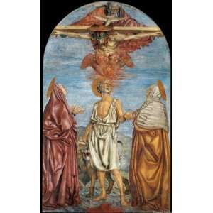 The Holy Trinity, Saint Jerome and Two Saints  Sports 
