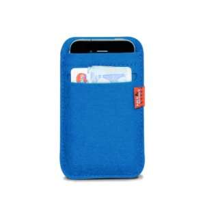  iPhone sleeve SOAY Petrol   wallet case made from Merino 