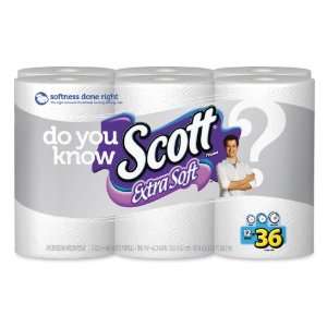 Kimberly Clark 44132 Scott Bathroom Tissue, Extra Soft, 469 Sheets, 12 