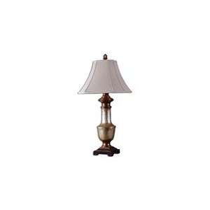  Uttermost Champagne Silver Leaf Fresno Table Lamp