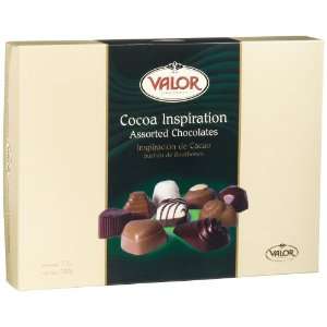 Valor Cocoa Inspirations Assorted Chocolates, 7.1 Ounce Box:  