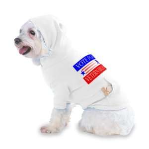  VOTE FOR VETERINARIAN Hooded (Hoody) T Shirt with pocket 