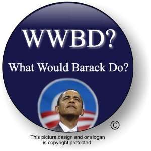  Barack Obama Inauguration Button What Would Barack Do 