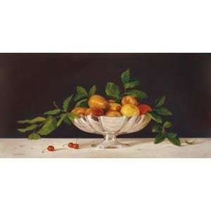  Fruit In An Oval Of Silver artist Patrick Farrell 13x25 