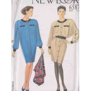 Dress New Look Sewing Pattern 6587 (Size 8 20)