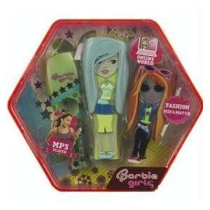  Barbie Girls MP3 Player Doll   Green: Toys & Games