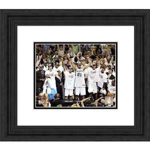  Framed 2005 NBA Champs San Antonio Spurs Photograph 