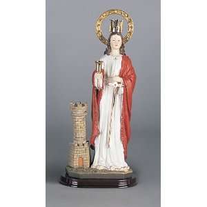  Bareggio Collection   Statue   Saint Barbara   Poly Resin 